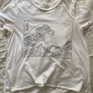 Great Wave White Tee